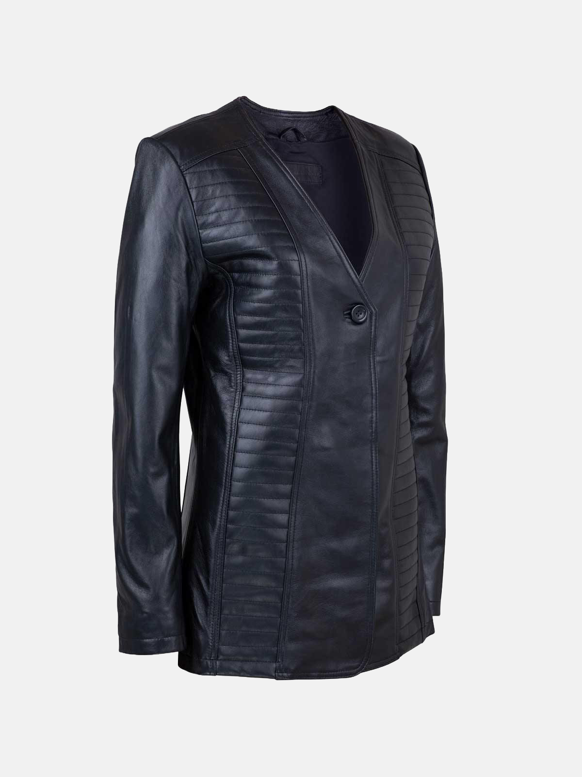 Women's Modern Fashion Leather Coat