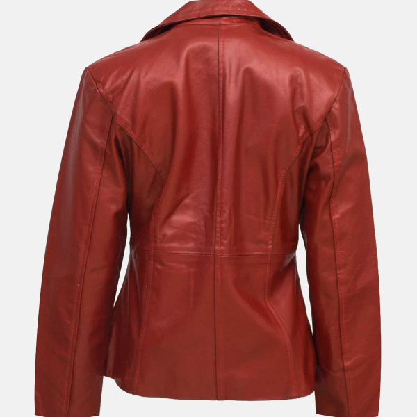 women-red-leather-coat-with-zip-2