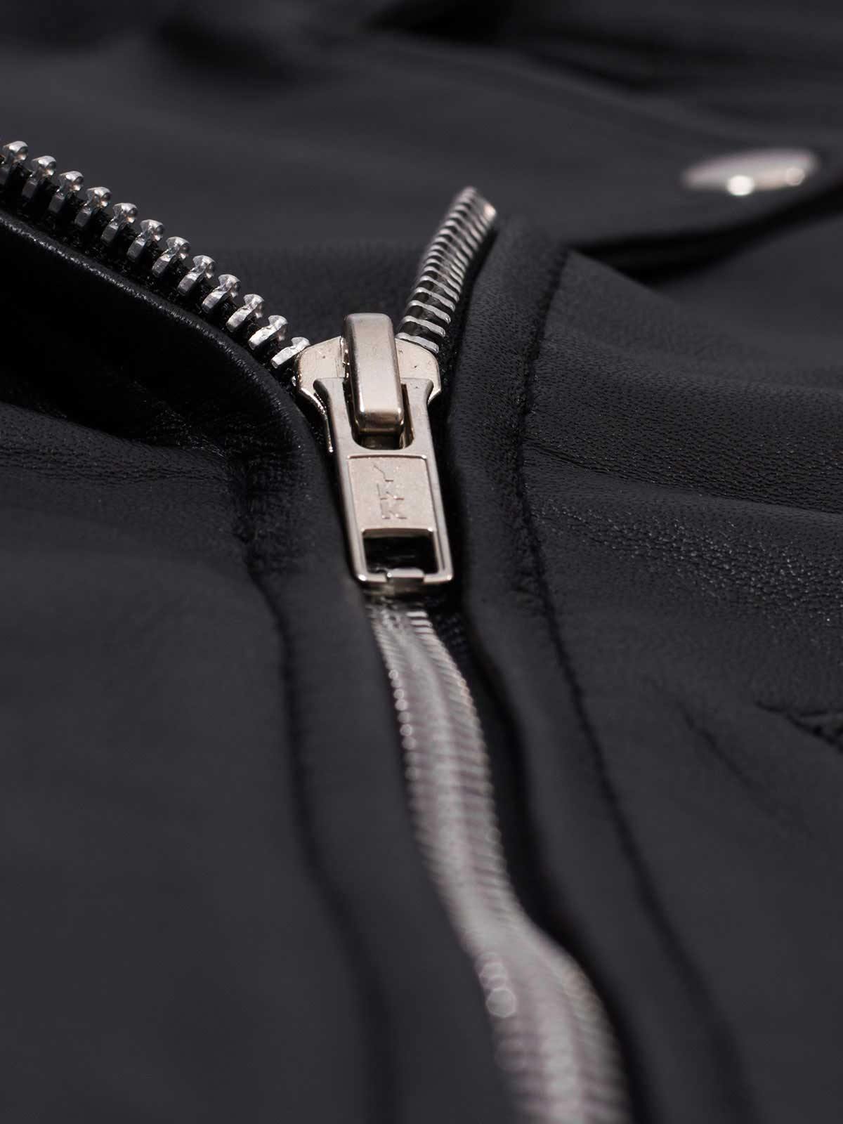 Women's Moto Black Leather Jacket