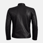 Men's Cafe Racer Perforated Spring Jacket