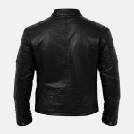 Men's Dark Thunder Black Biker Jacket
