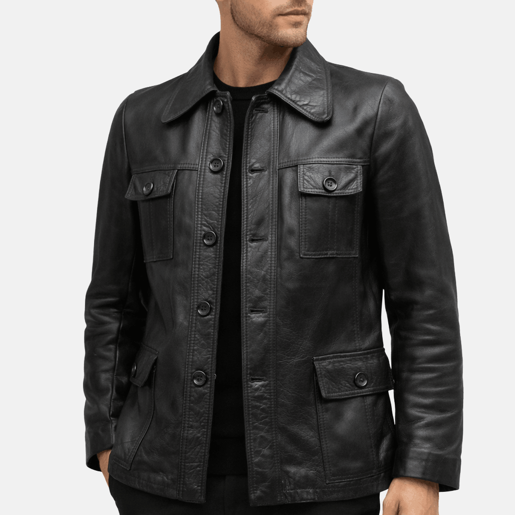 Men's Soft Winterwear Leather Jacket