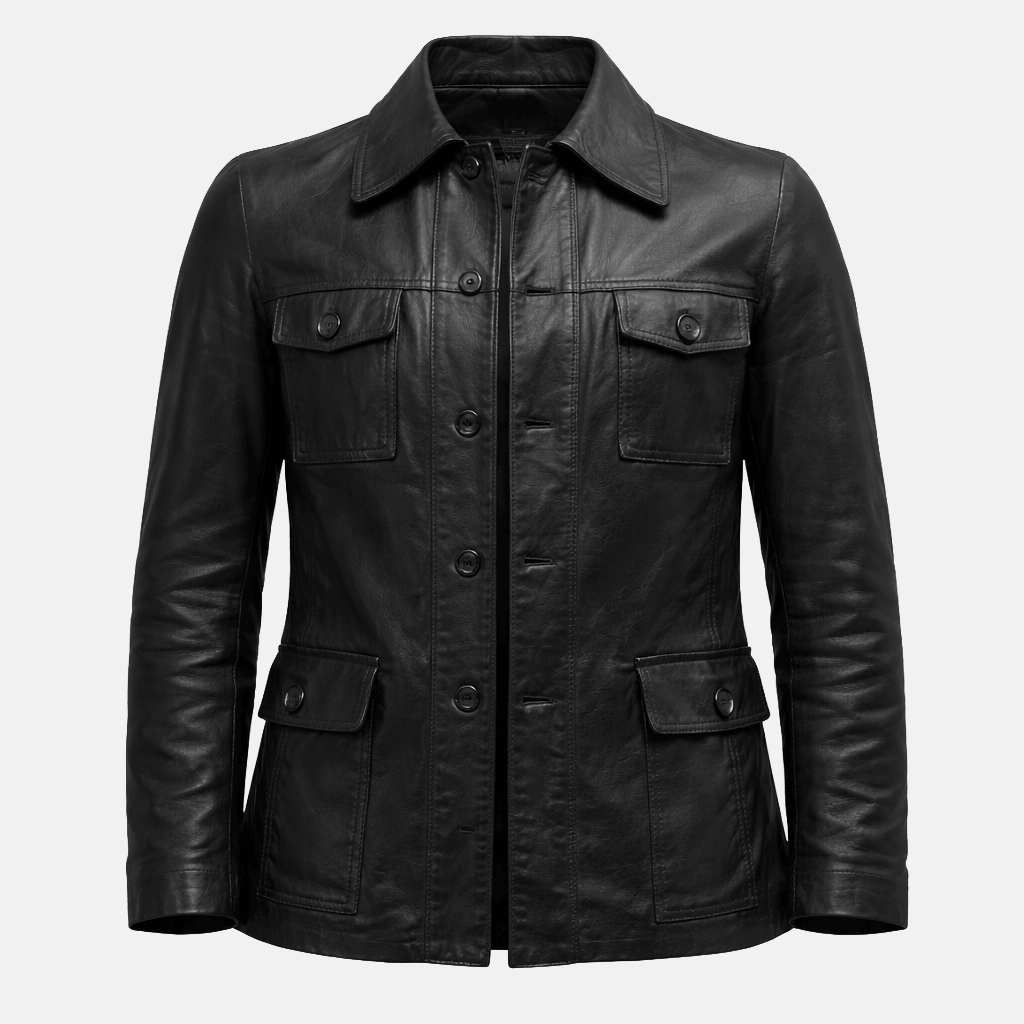 Men's Soft Winterwear Leather Jacket