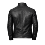 Men's Midnight Racer Leather Biker Jacket