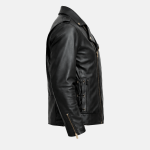 Men's Renegade Black Leather Biker Jacket