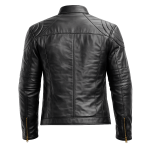 Men's Soft Black Sheep Leather Jacket