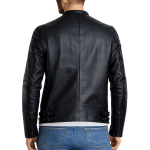 Men's Venom Rider Black Leather Jacket