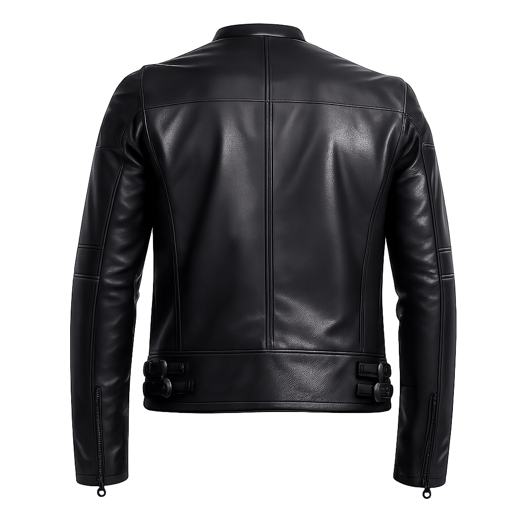 Men's Venom Rider Black Leather Jacket