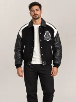 Men's Avirex Kings Black Jacket