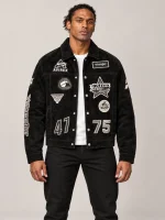 Men's Avirex X Wrangler Suede Trucker Jacket