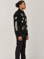 Men's Avirex X Wrangler Suede Trucker Jacket