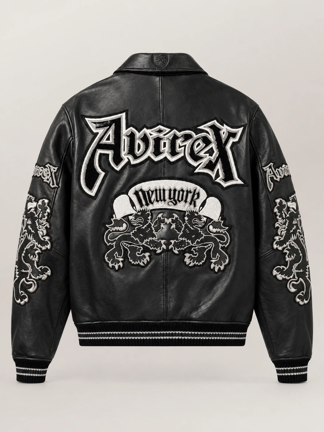 Men's Avirex X Starter Super Bowl Lx Satin Jacket