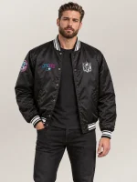 Men's Avirex X Starter Super Bowl Lx Satin Jacket