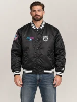 Men's Avirex X Starter Super Bowl Lx Satin Jacket