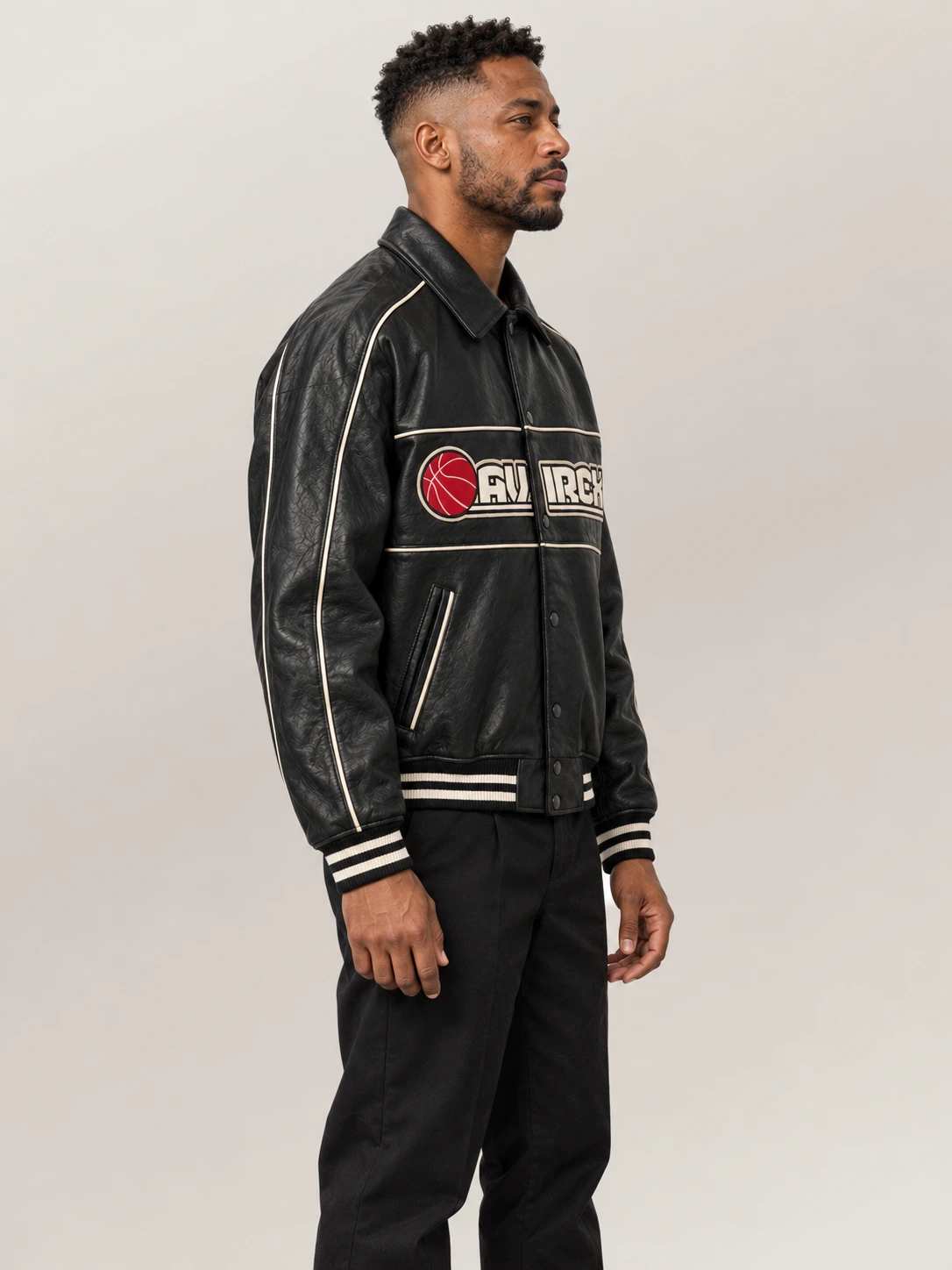 Men's Avirex Basketball Jacket