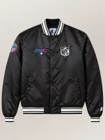Men's Avirex X Starter Super Bowl Lx Leather Jacket