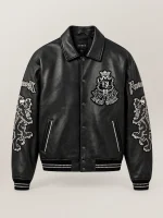 Men's Avirex Black Jacket Goth Jacket