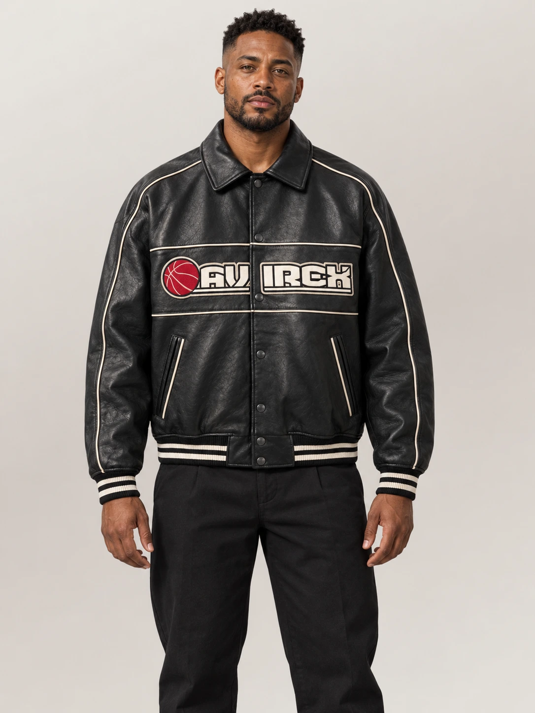Men's Avirex Basketball Jacket