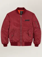 Men's Avirex Ma-1 Nylon Cabernet Bomber Jacket