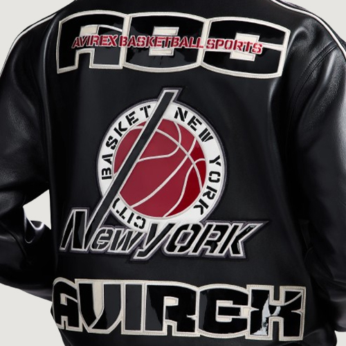 Men's Avirex Basketball Jacket