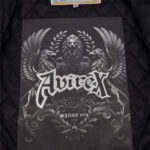 Men's Avirex Black Jacket Goth Jacket