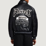 Men's Avirex Black Jacket Goth Jacket