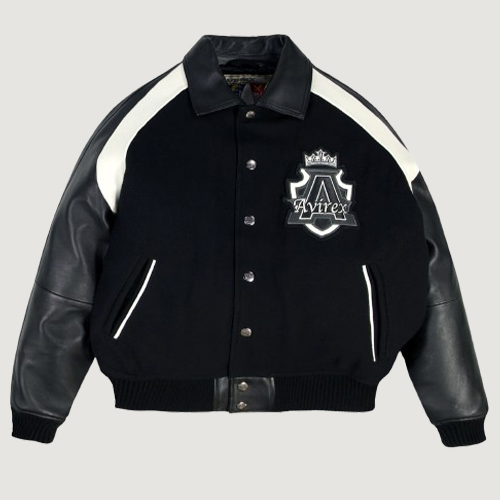 Men's Avirex Kings Black Jacket