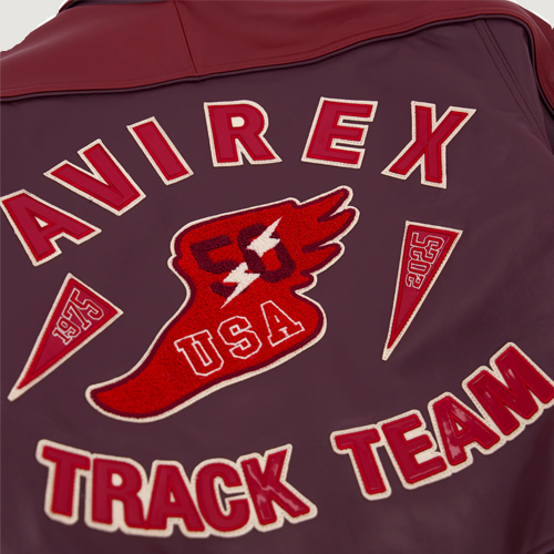 Men's Avirex Track Team Jacket