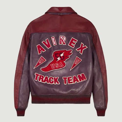 Men’s Avirex Track Team Jacket 2