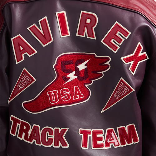 Men's Avirex Track Team Jacket