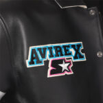 Men's Avirex X Starter Super Bowl Lx Leather Jacket