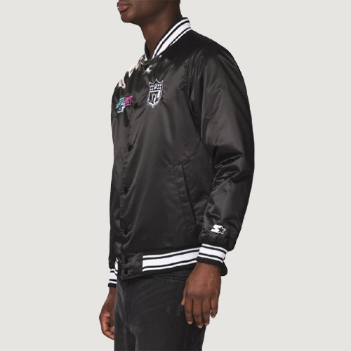 Men's Avirex X Starter Super Bowl Lx Satin Jacket