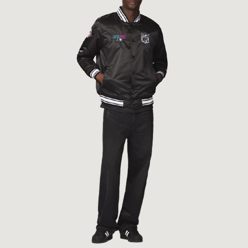 Men's Avirex X Starter Super Bowl Lx Satin Jacket