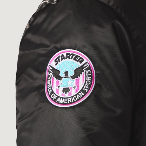 Men's Avirex X Starter Super Bowl Lx Satin Jacket