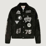 Men's Avirex X Wrangler Suede Trucker Jacket