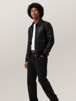 Men's Black Sheepskin Century A-2 Leather Jacket