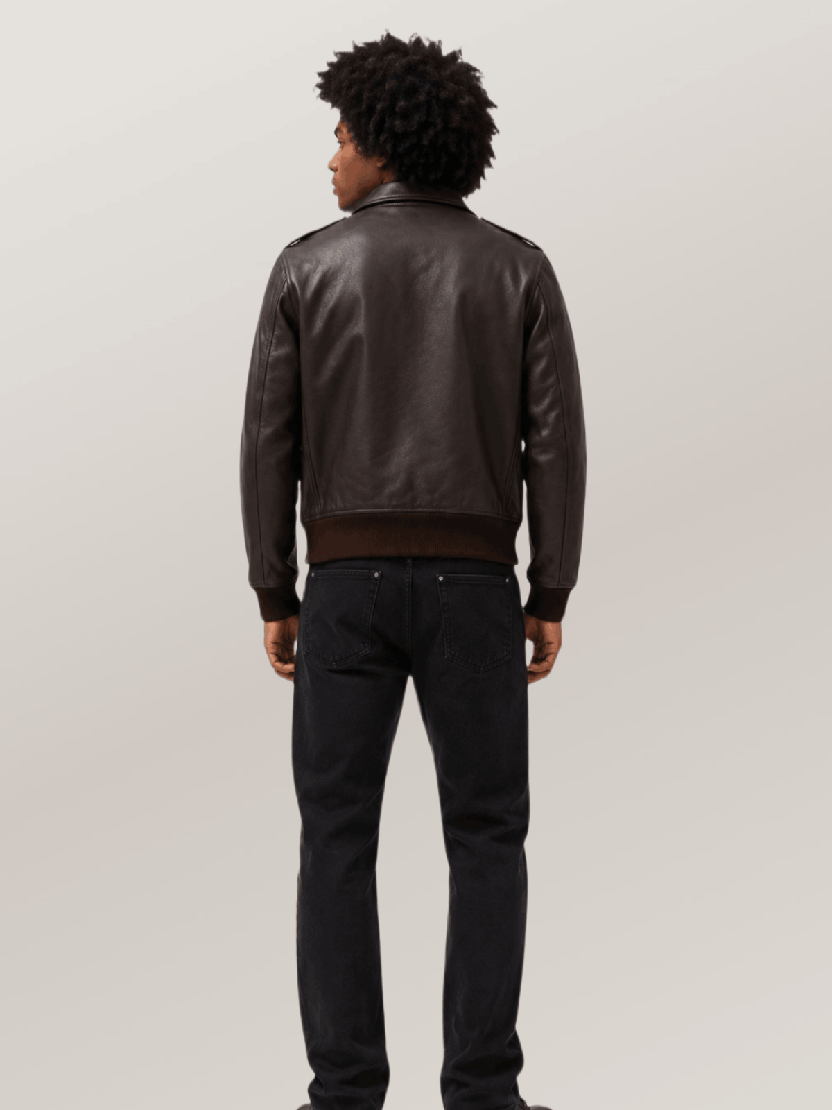Men's Sheepskin Century A-2 Leather Jacket