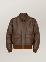 Men's Cowhide Brown Government Issue A-2 Jacket