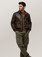 Men's Brown Flying Tigers Fighter Group Jacket