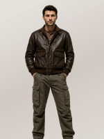 Men's Brown Flying Tigers Fighter Group Jacket