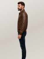 Men's Cowhide Brown Government Issue A-2 Jacket