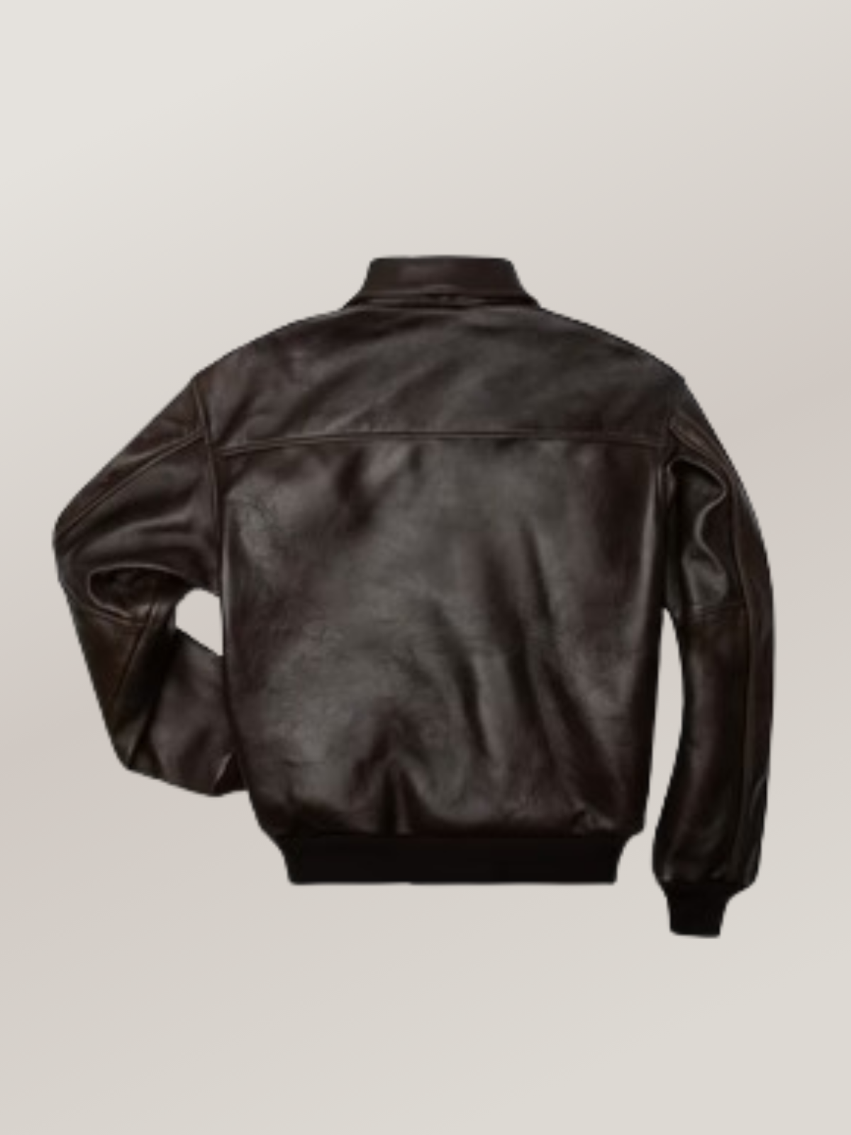 Men's Sheepskin Brown Mission A-2 Pilot’s Jacket