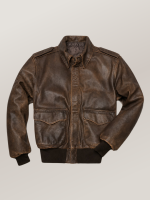 Men's Brown Mustang A-2 Leather Jacket
