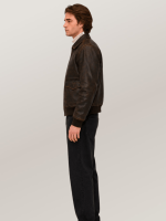 Men's Brown Mustang A-2 Leather Jacket