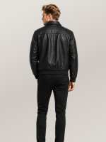 Men's Black Reissue A-2 Leather Jacket