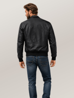Men's SWO Surface Warfare Leather Jacket