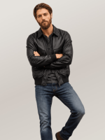 Men's SWO Surface Warfare Leather Jacket