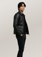 Men's Brown Type Carrier Leather Jacket