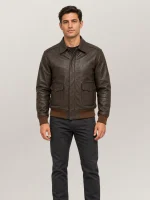 Men's Tokyo Raiders A-2 Leather Jacket