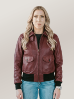 Women's Amelia Leather Jacket